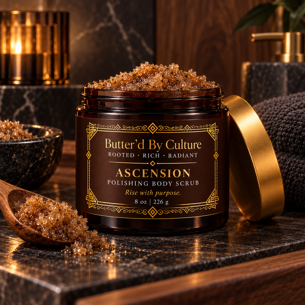 Ascension Polishing Body Scrub - 8 oz