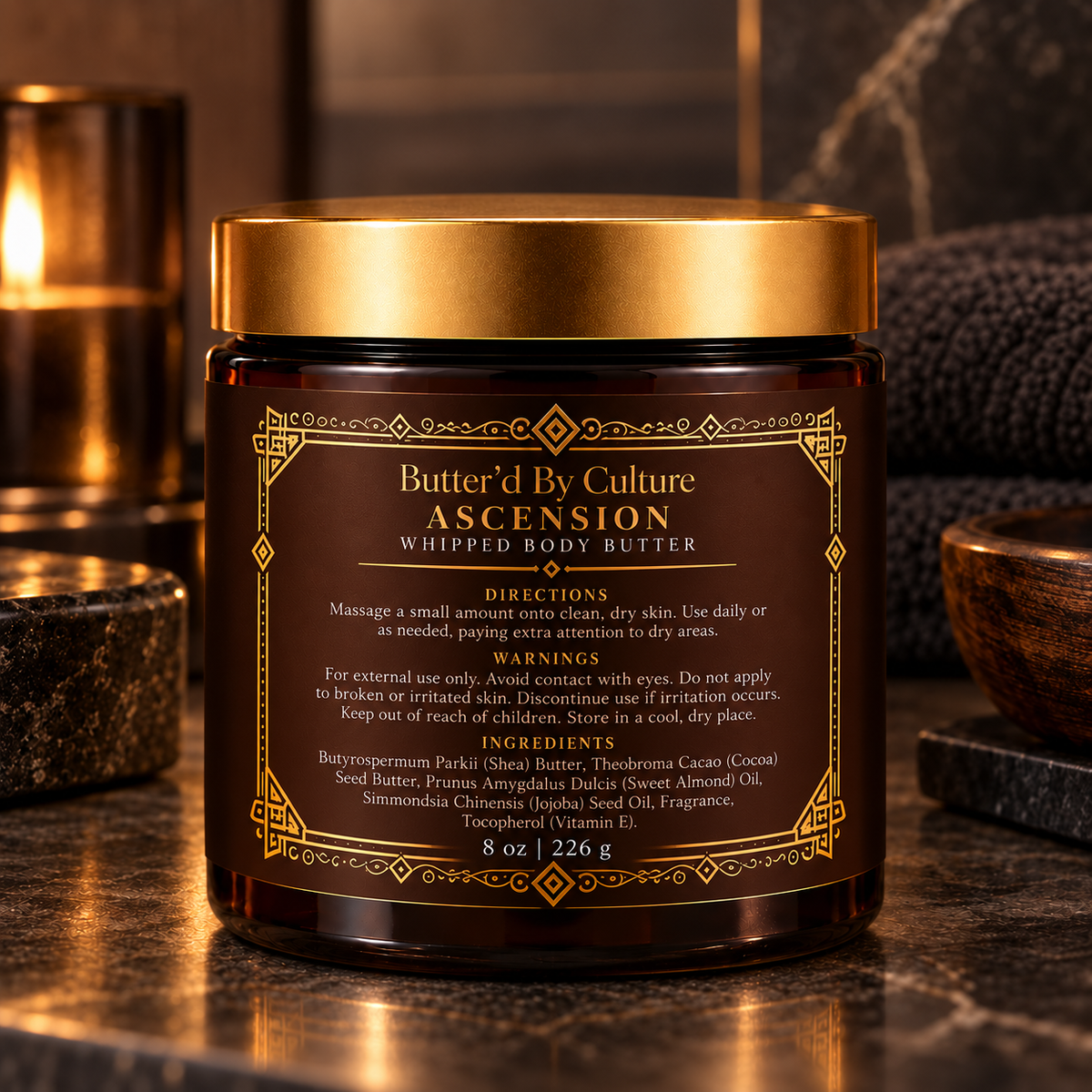 Ascension Whipped Body Butter - 8 oz