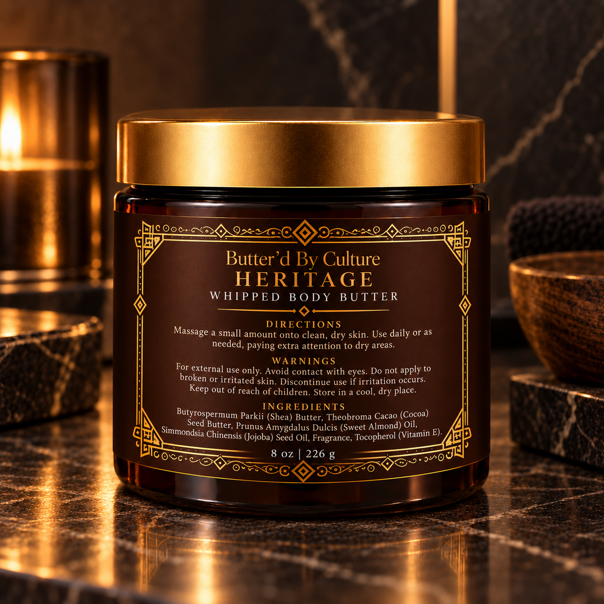 Heritage Whipped Body Butter - 8 oz