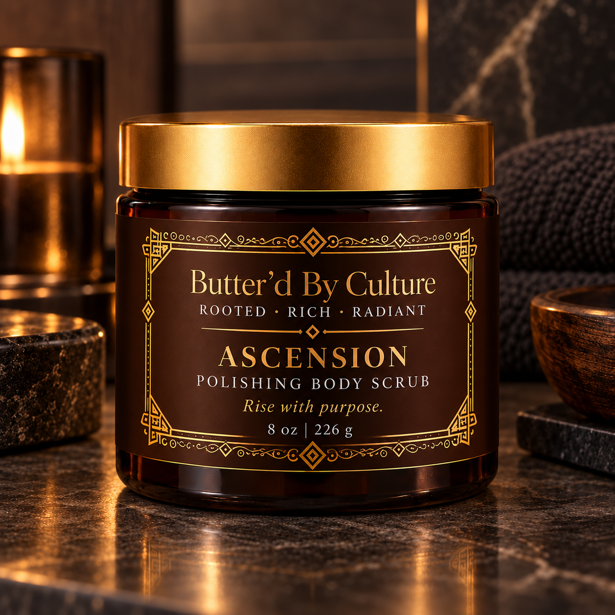 Ascension Polishing Body Scrub - 8 oz