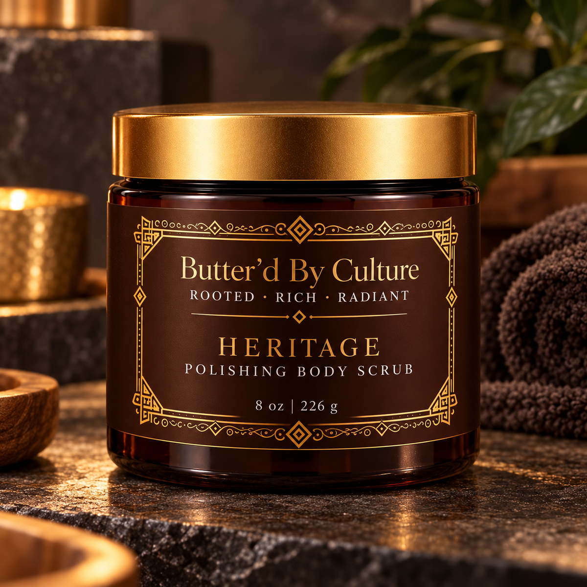 Heritage Polishing Body Scrub - 8 oz
