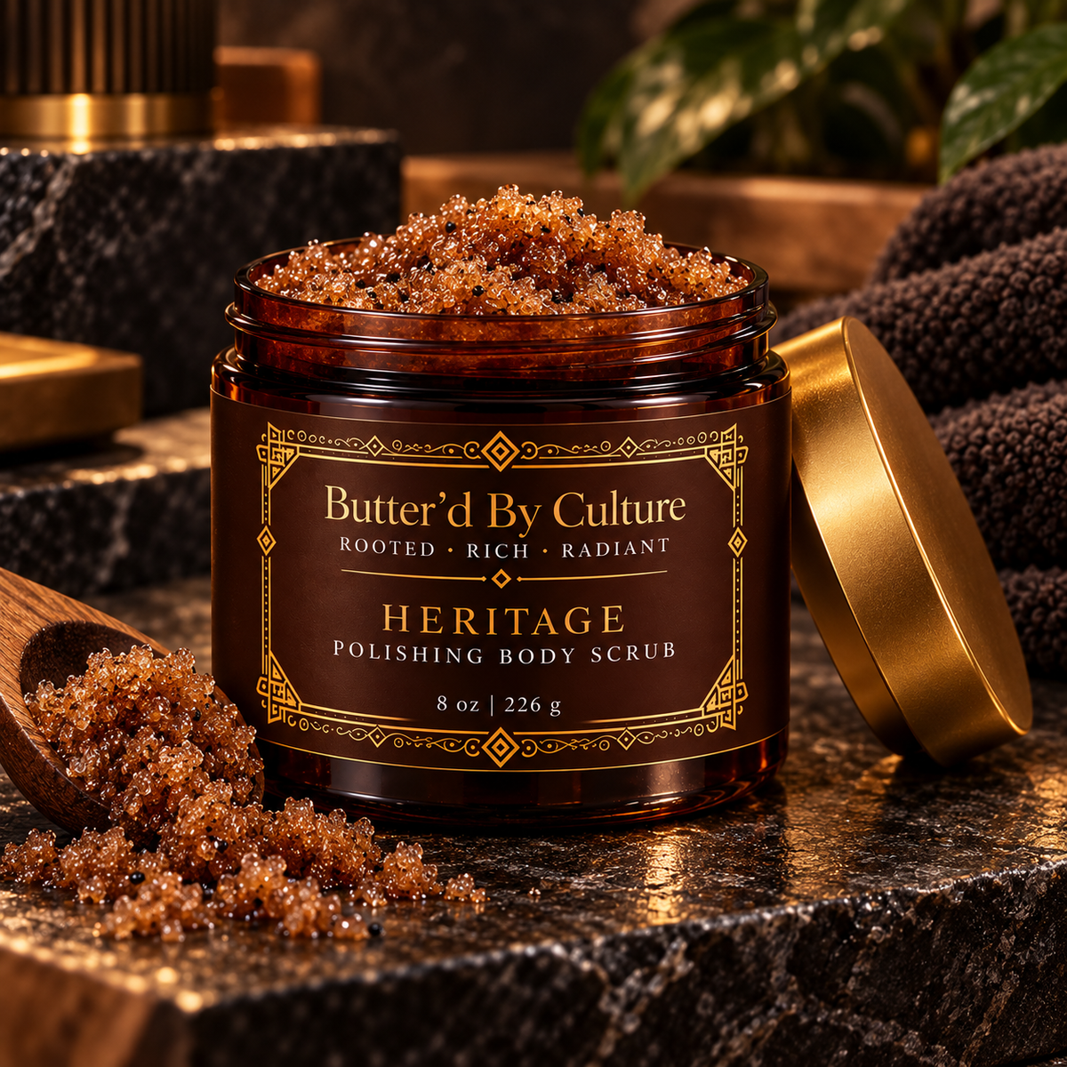 Heritage Polishing Body Scrub - 8 oz