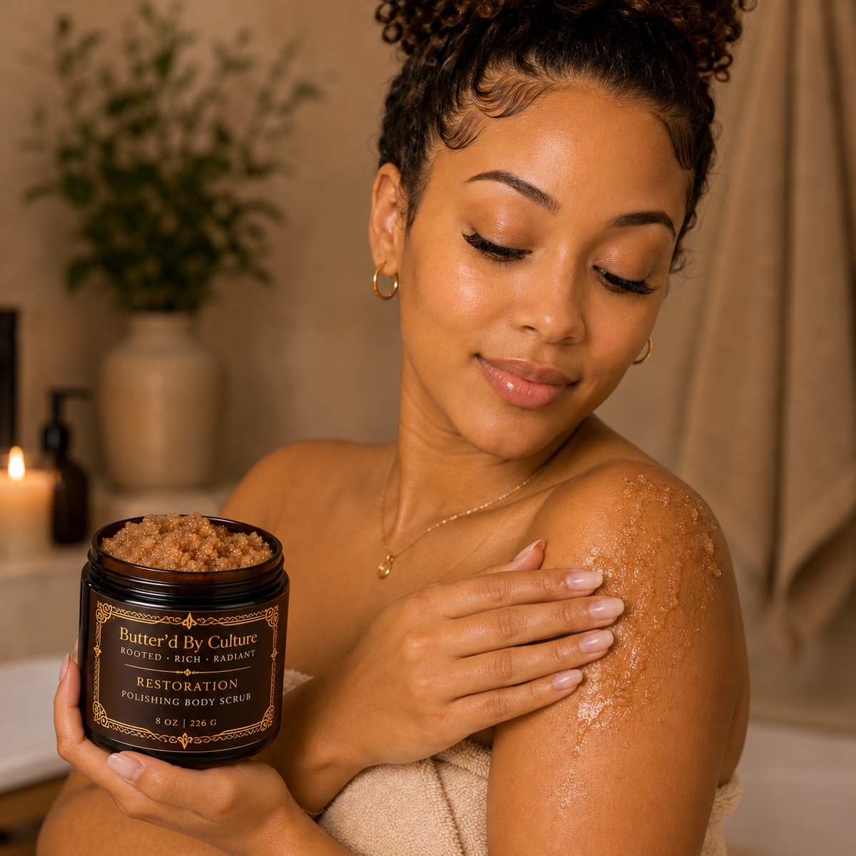 Restoration Polishing Body Scrub -8 oz