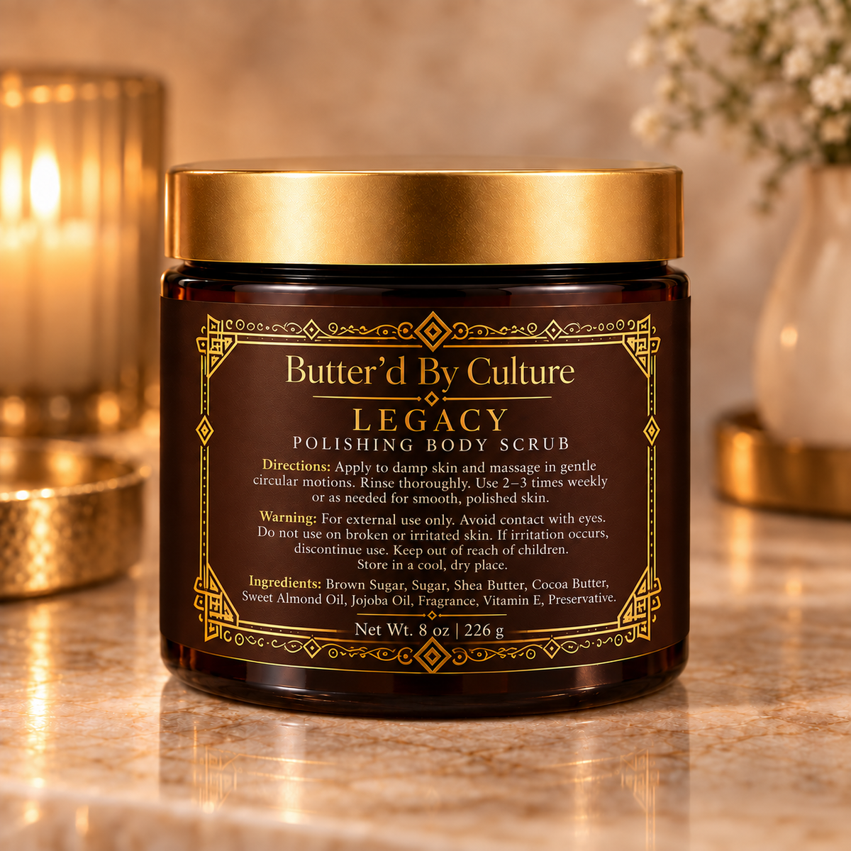 Legacy Polishing Body Scrub - 8 oz