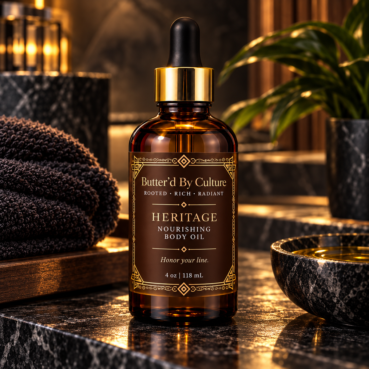 Heritage Nourishing Body Oil - 4 oz