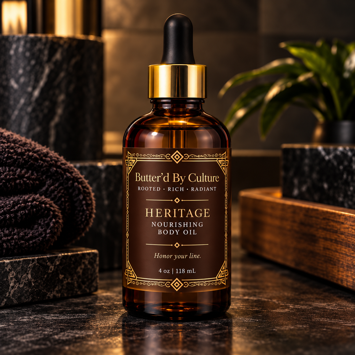 Heritage Nourishing Body Oil - 4 oz
